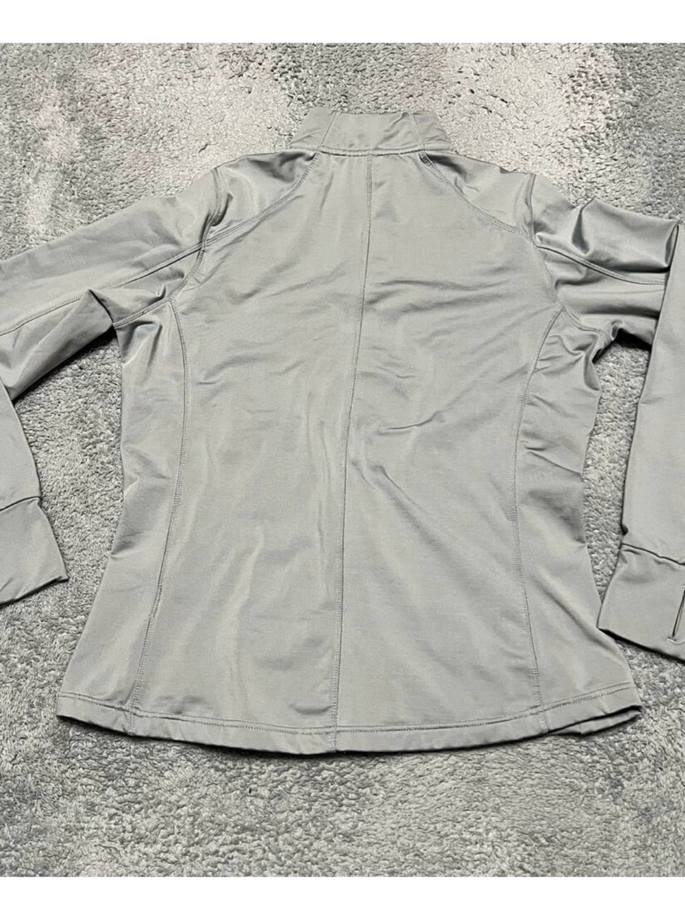 Gray Full-Zip Performance Jacket - Picture 2 of 5